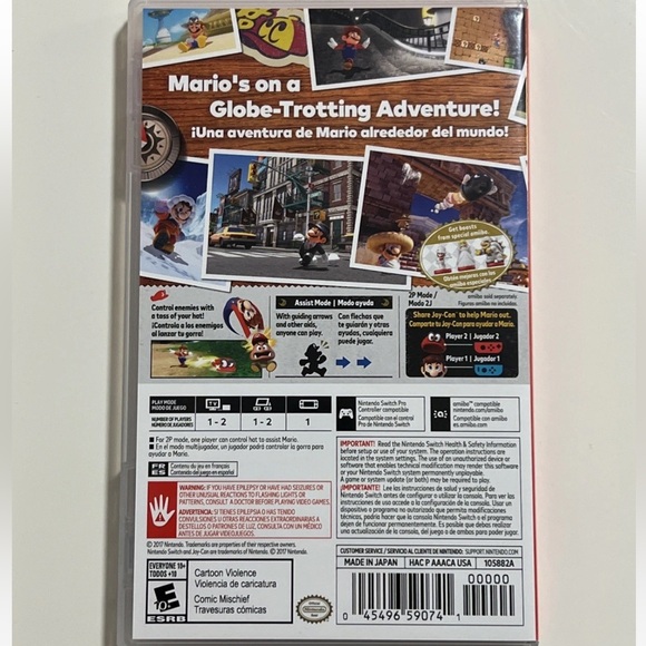 Lot of 3 Nintendo Switch Empty Cases Mario Donkey Kong Animal Crossing Bundle - Picture 5 of 11